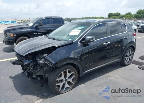 2017 Kia Sportage Sx Turbo from USA, damaged, VIN KNDPR3A62H7154480